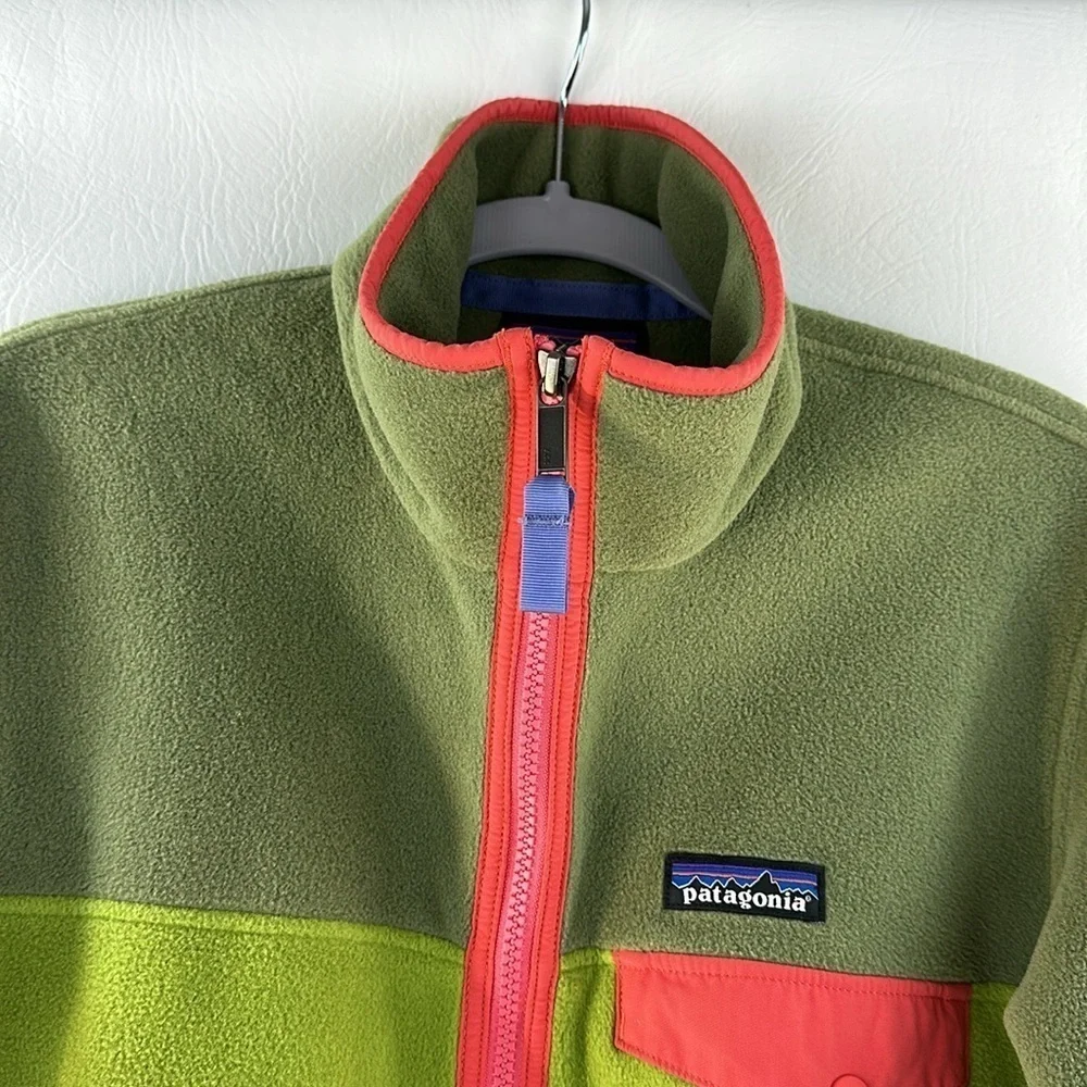 Patagonia Colorblock Fleece Jacket, S - Picture 5 of 11